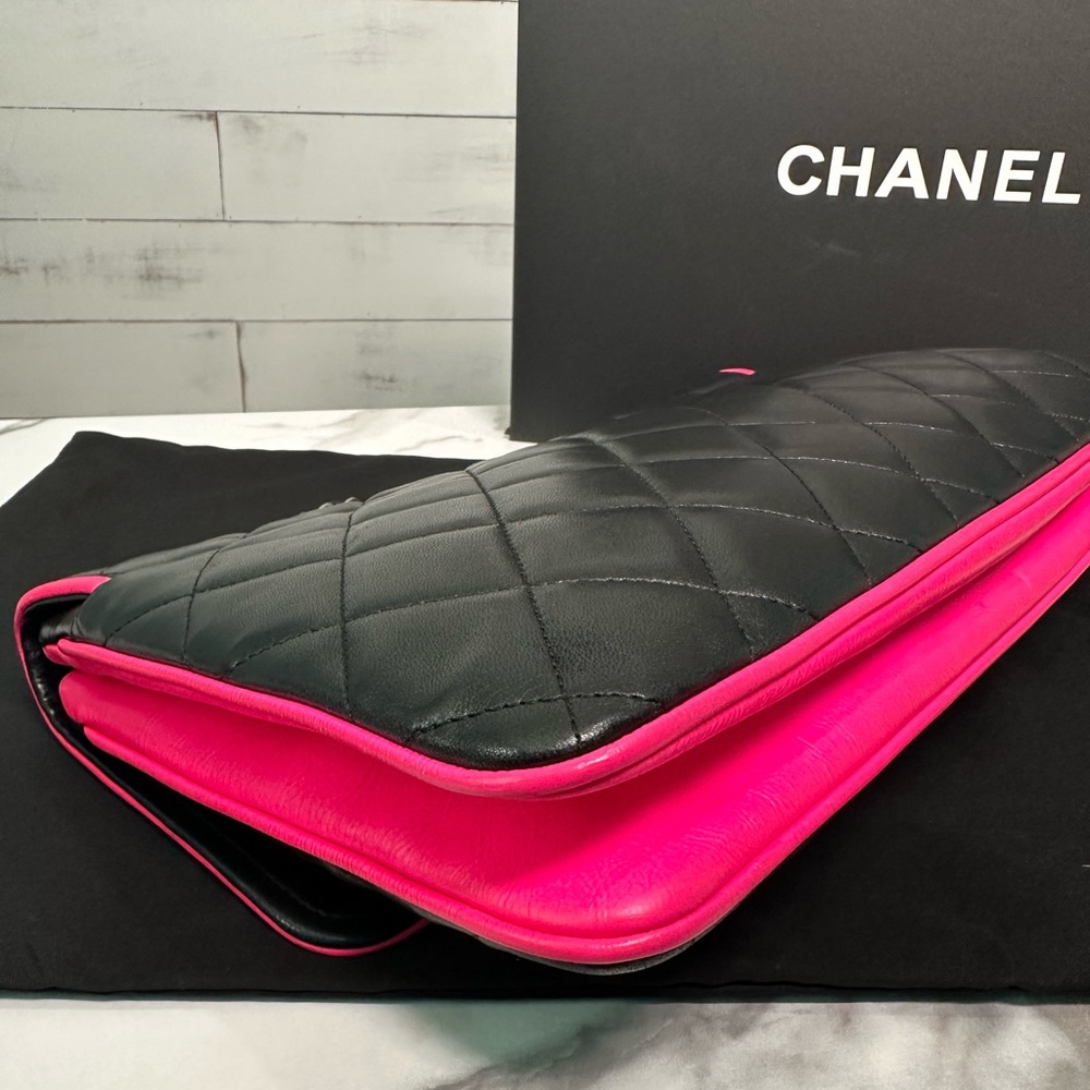 SOLD โโโโCHANEL RARE Large 2008 Cruise Collection Flap Bag ๐ - Picture 8 of 14